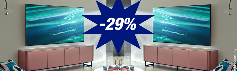 Schnäppchenalarm bei drei XL-Fernsehern von Samsung