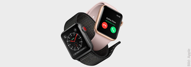 Apple Watch Series 3 GPS 38 mm Aluminiumgehäuse mit Sportarmband  (MR352ZD/A) Preisvergleich | guenstiger.de